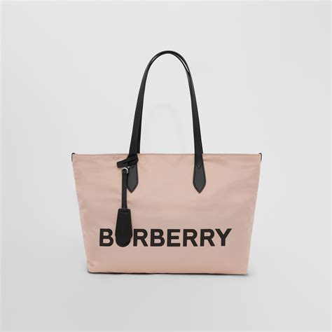 burberry borse nylon shopper|burberry tote bag.